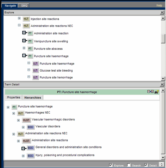 Figure 2-6. Show Details from Explore Search 