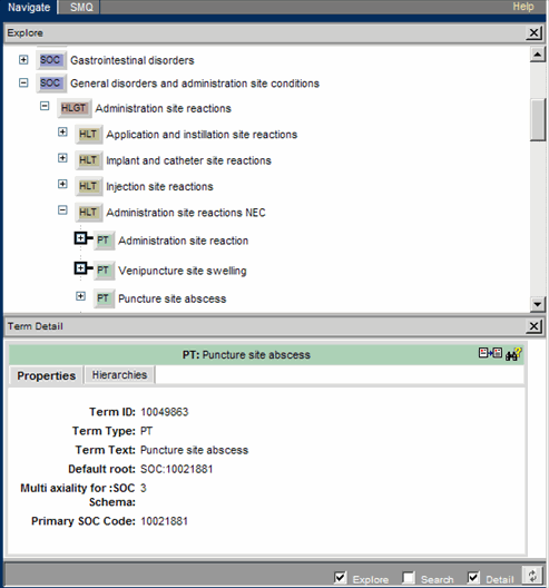 Figure 2-7. Show Term Properties 