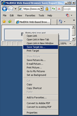 Figure 3-5. Save Target File as a File 