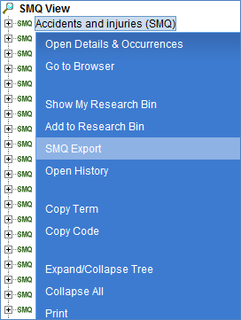 Smq Package MedDRA Web-Based Browser User Guide